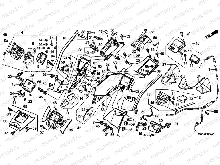 F-19-2 PROTECTOR (GL1800C / D / E / F)