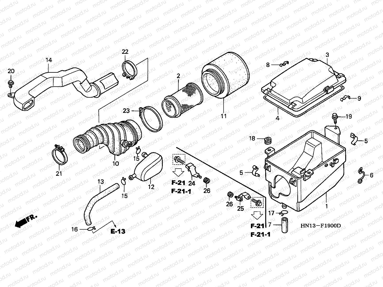 F-19 AIR CLEANER