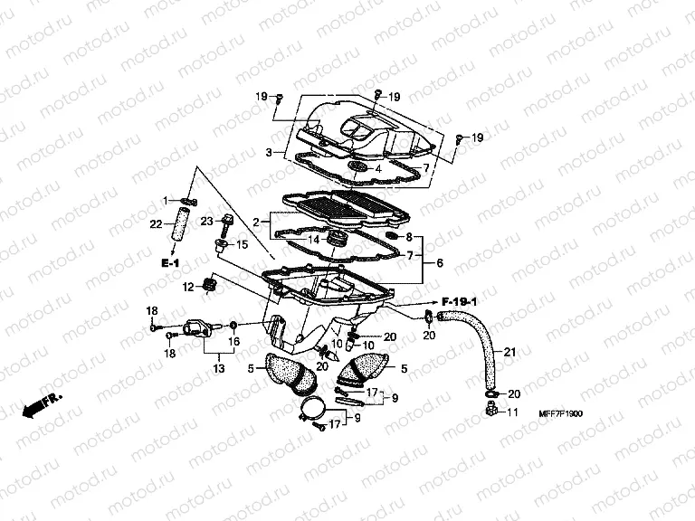 F-19 AIR FILTER