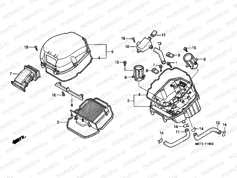 F-19 AIR FILTER