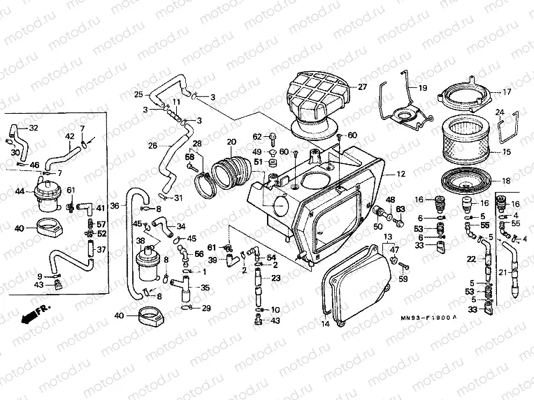 F-19 AIR FILTER