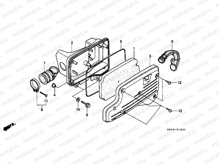 F-19 AIR FILTER