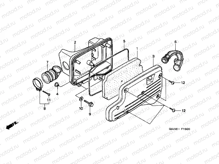 F-19 AIR FILTER