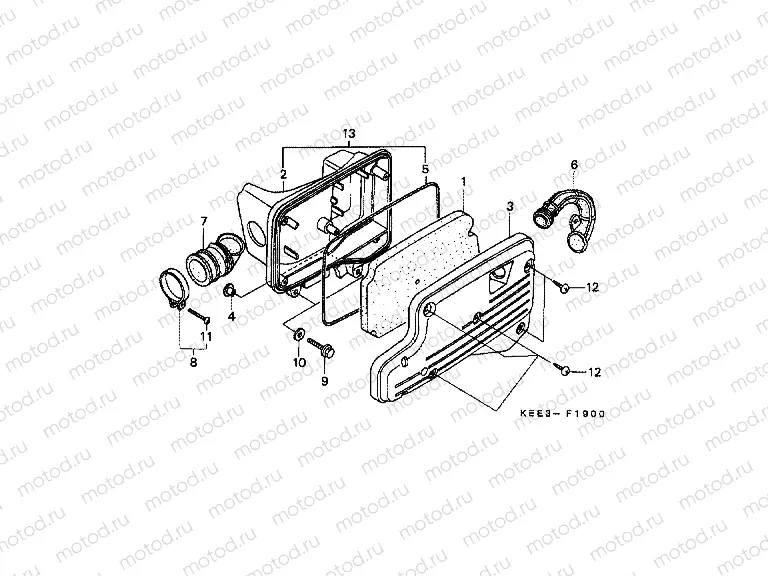 F-19 AIR FILTER