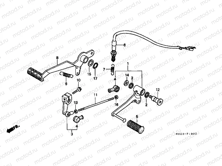 F-19 BRAKE PEDAL / PEDAL REPLACEMENT
