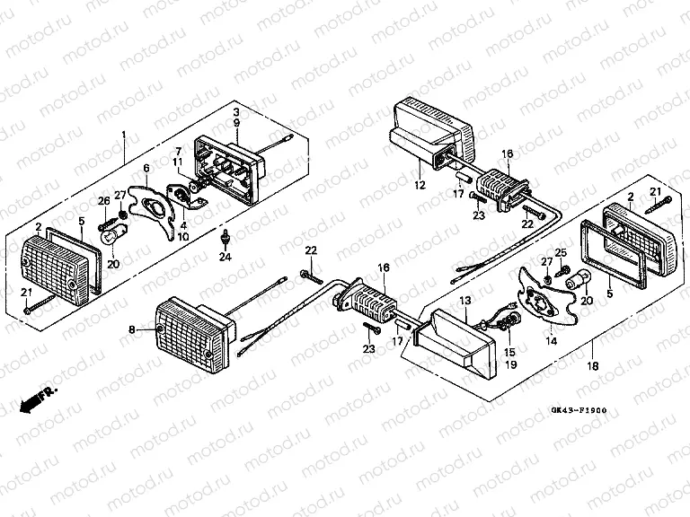 F-19 FLASHING (C50DF / G / DG / SN)