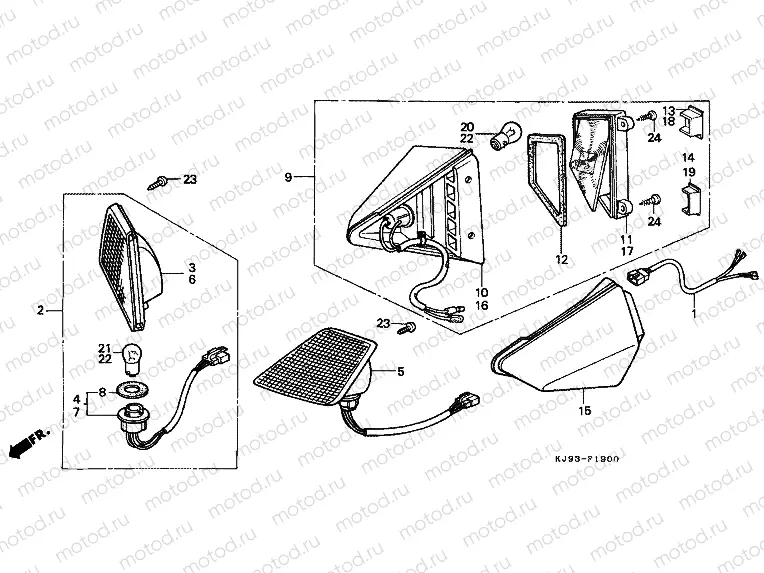 F-19 FLASHING (CH125E / G)