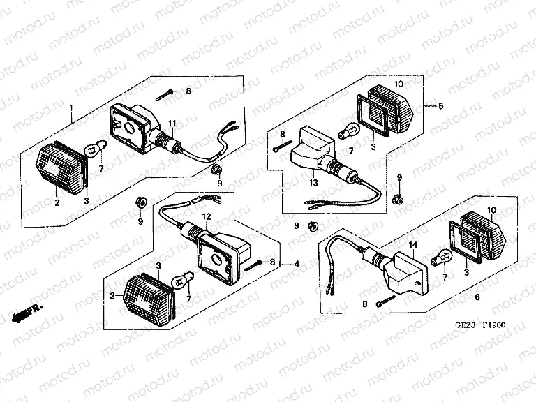 F-19 FLASHING (NPS503 / 5/6)
