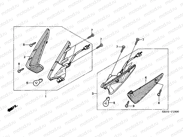 F-19 FRONT FLASHING