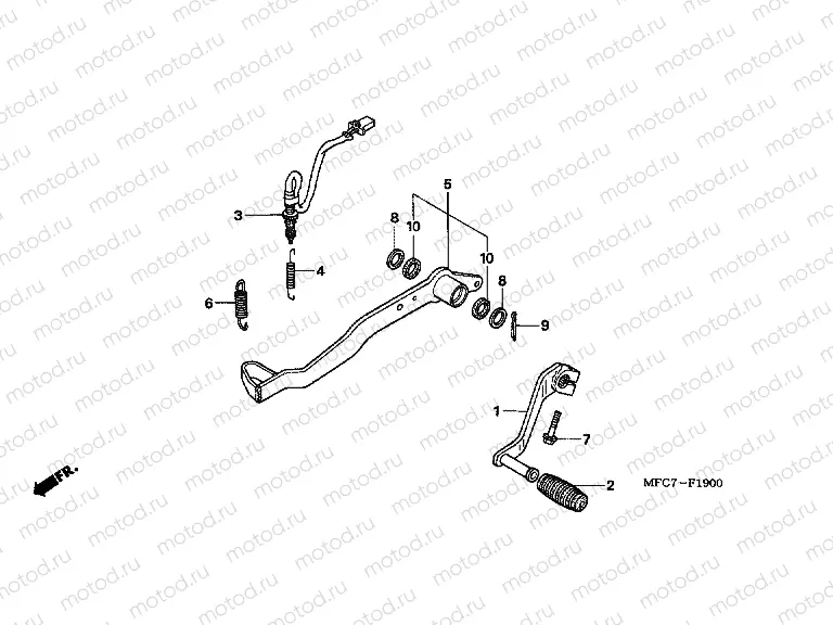 F-19 PEDAL