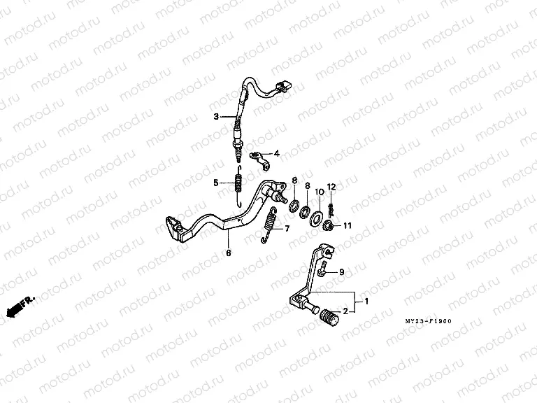 F-19 PEDAL