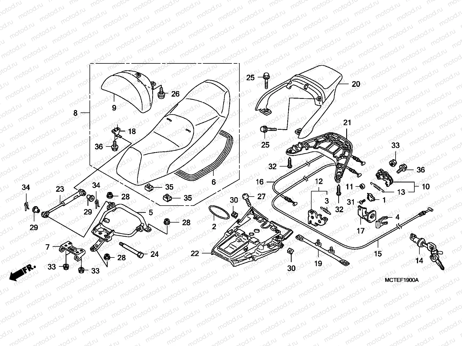 F-19 SEAT