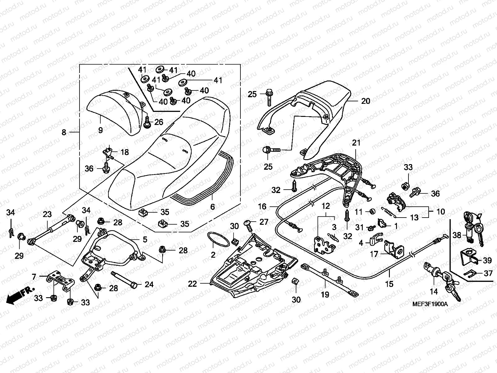 F-19 SEAT