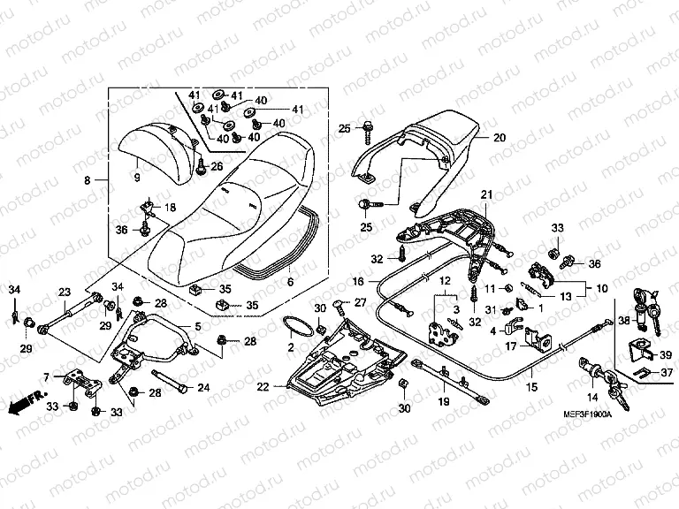 F-19 SEAT