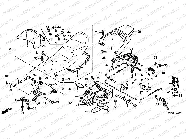 F-19 SEAT