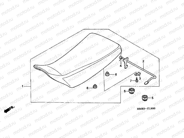 F-19 SEAT