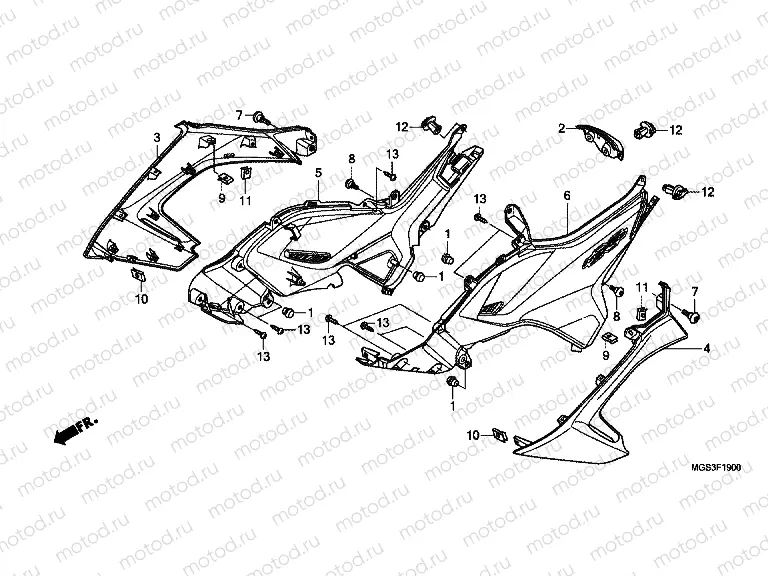 F-19 SIDE COVER