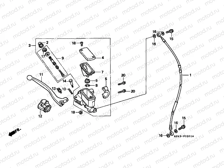 F-2-1 FRONT MASTER CYLINDER (2)