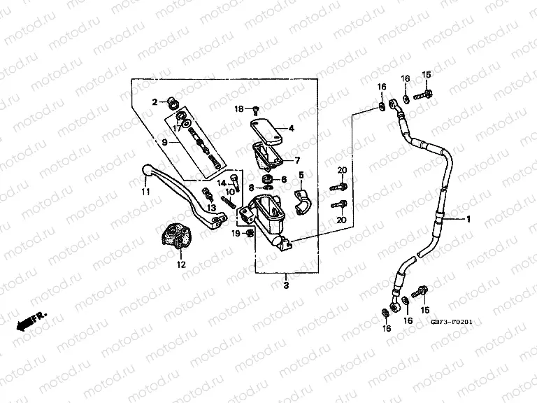 F-2-1 FRONT MASTER CYLINDER (2)