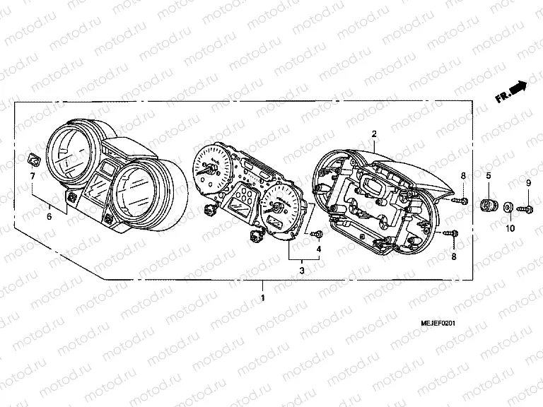 F-2-1 METER (CB1300S / SA)