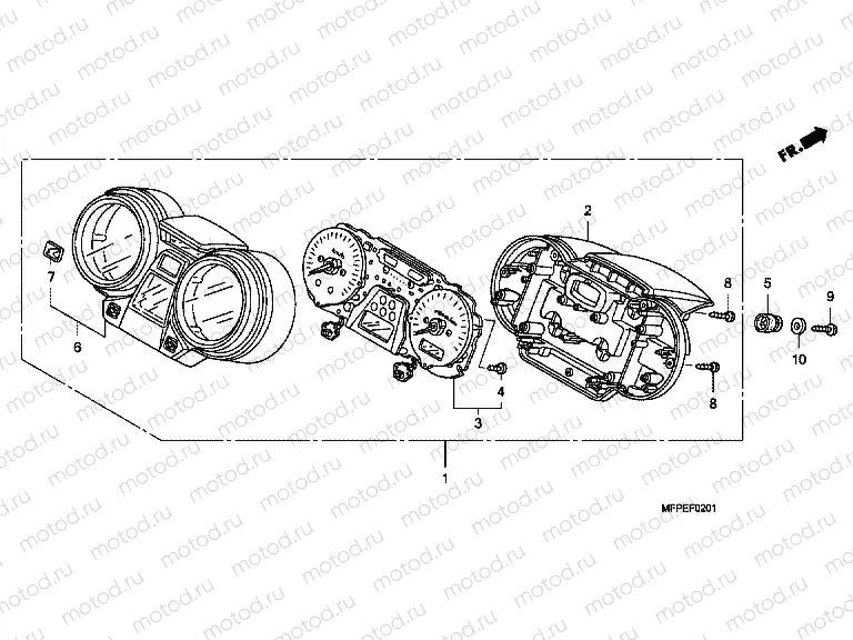 F-2-1 METER (CB1300SA)