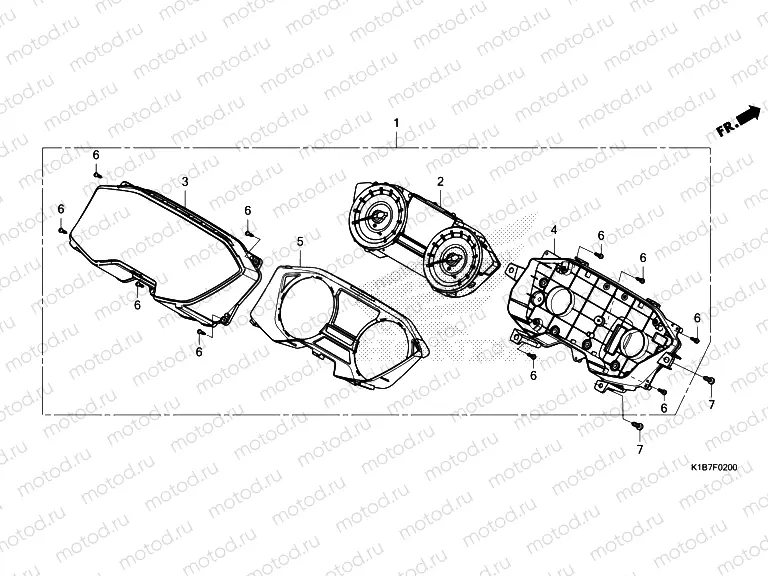F-2 COMBINATION METER