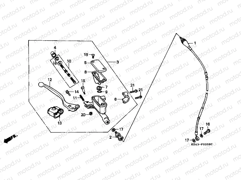 F-2 FRONT MASTER CYLINDER (1)