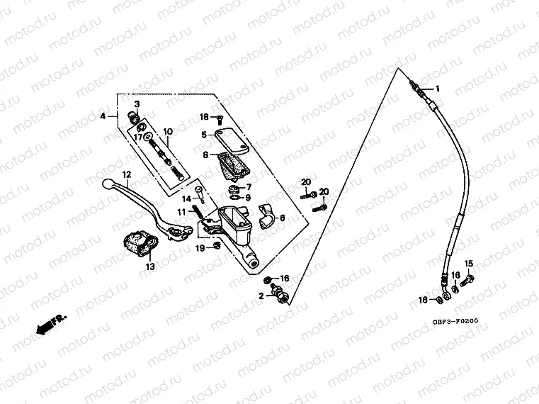 F-2 FRONT MASTER CYLINDER (1)