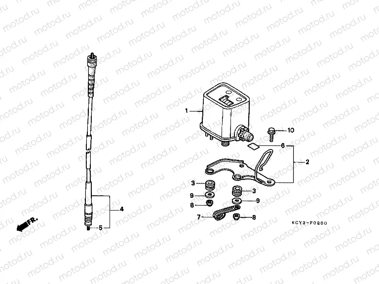 F-2 METER (CM)