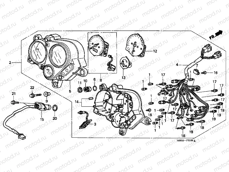 F-2 METER (V / W / X / Y)