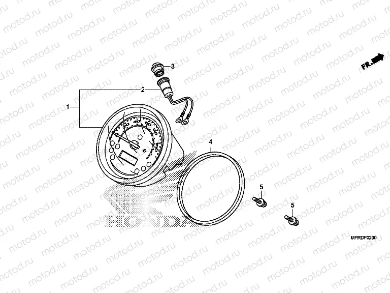 F-2 METER (VT1300CR)