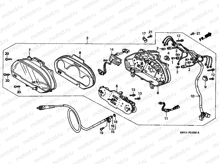 F-2 SPEEDOMETER
