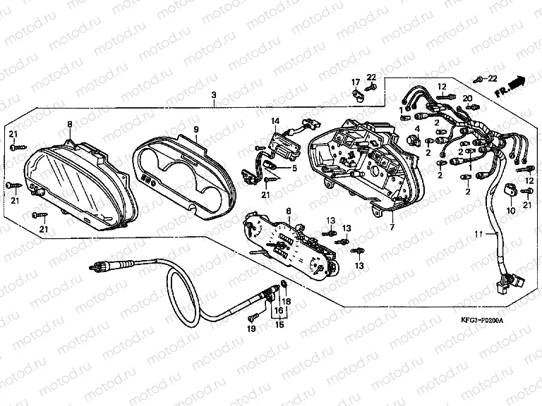 F-2 SPEEDOMETER