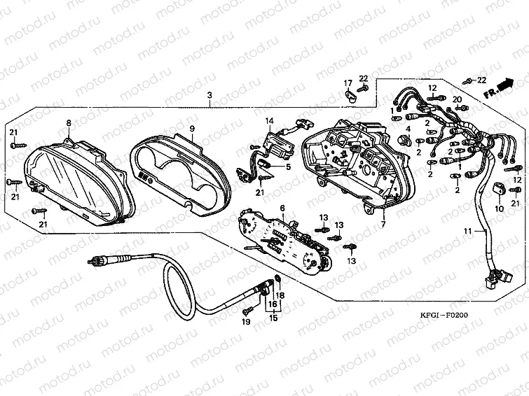 F-2 SPEEDOMETER