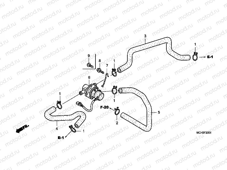F-20-1 AIR BLOW CONTROL VALVE