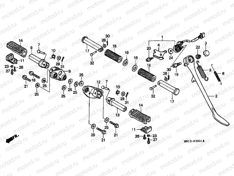 F-20-1 FOOTREST (2)