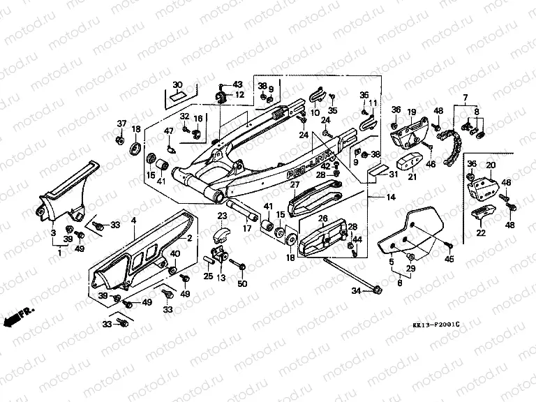 F-20-1 SWING ARM / CHAIN ​​CABINET