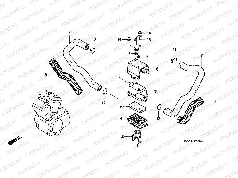 F-20-4 ADDITIONAL AIR FILTER