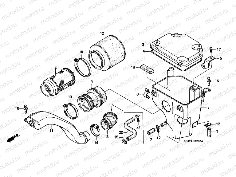 F-20 AIR FILTER