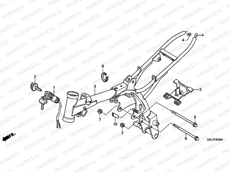 F-20 FRAME HOUSING