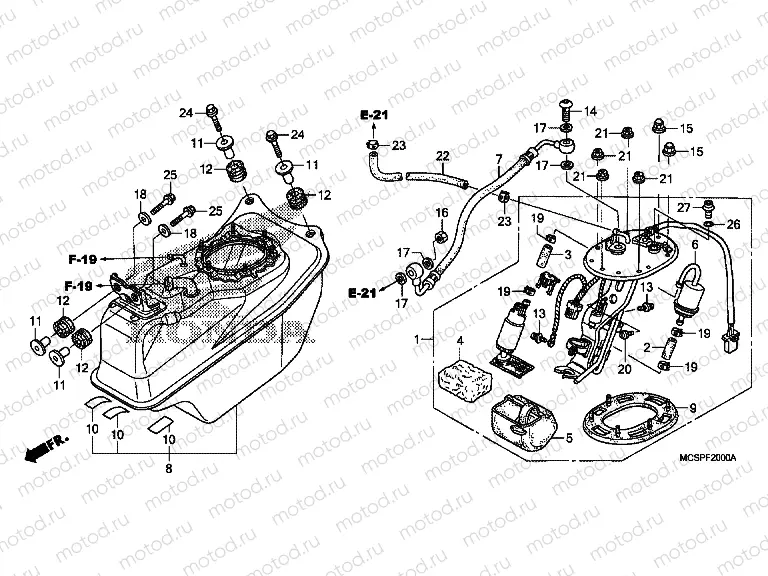 F-20 FUEL PUMP