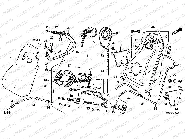 F-20 FUEL TANK