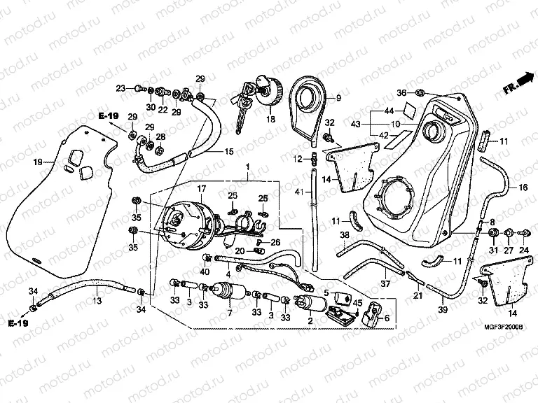 F-20 FUEL TANK