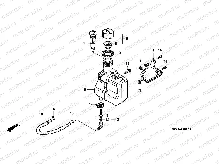 F-20 OIL TANK