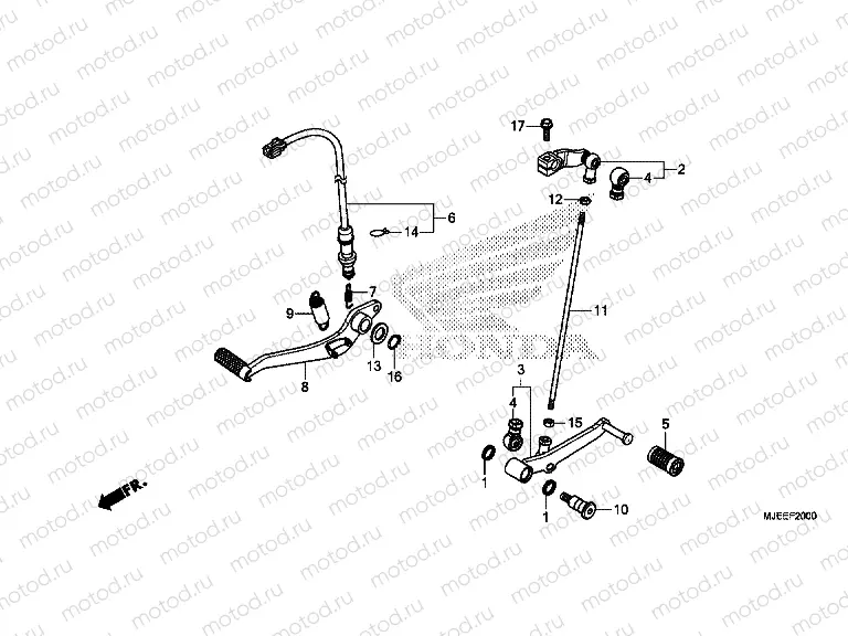 F-20 PEDAL