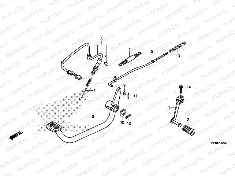F-20 PEDAL