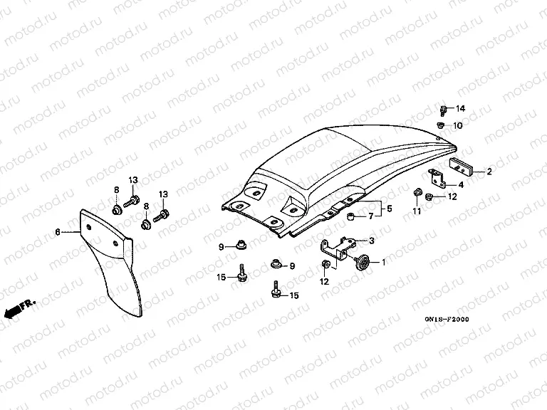 F-20 REAR FENDER (1)