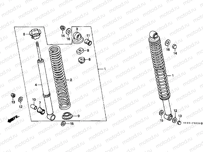 F-20 REAR SHOCK ABSORBER (1)