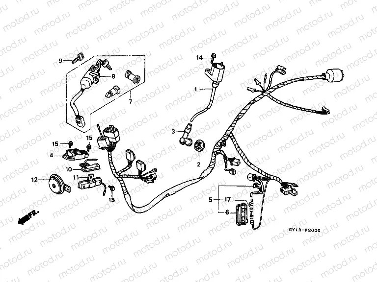 F-20 WIRING HARNESS