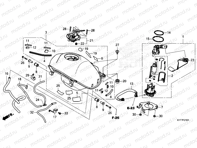 F-21-1 FUEL TANK